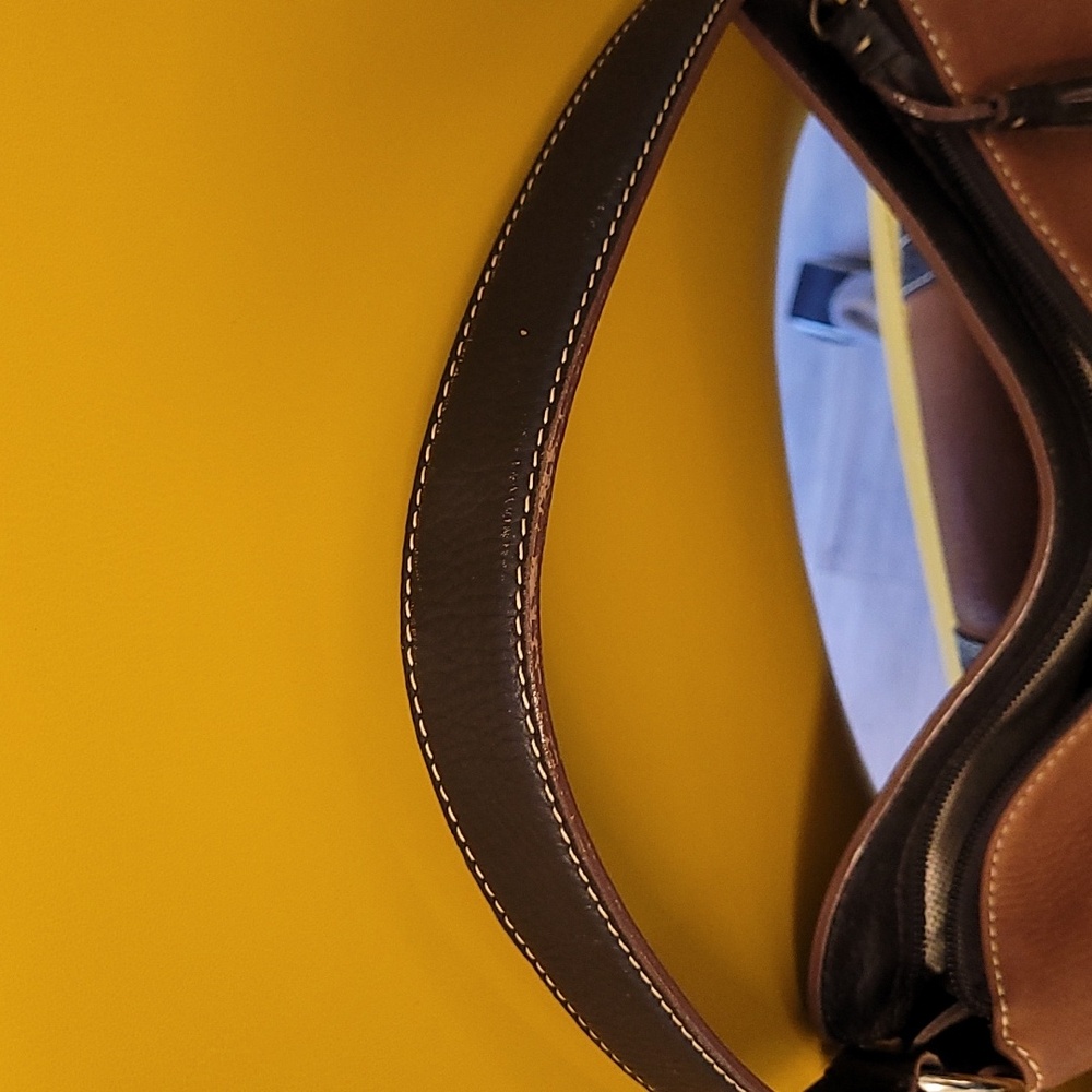 Vintage Dooney Bourke Nubuck Shoulder Bag - Picture 7 of 8